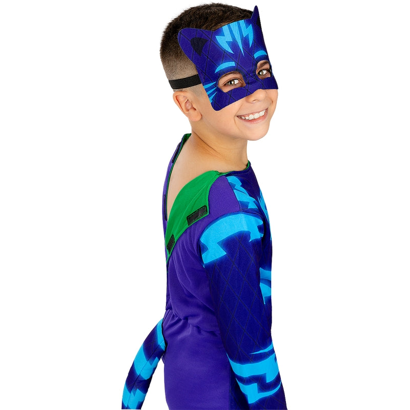 Disfraz de Gatuno y Gekko reversible de Pj Masks para niño Detalle
