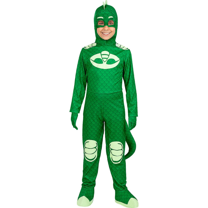 Disfraz de Gekko PJ Masks Deluxe para niño Bis