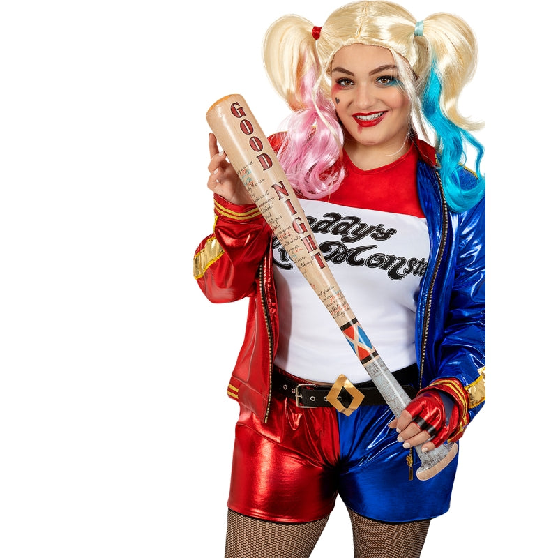 Disfraz de Harley Quinn Original - Escuadrón Suicida para mujer Detalle