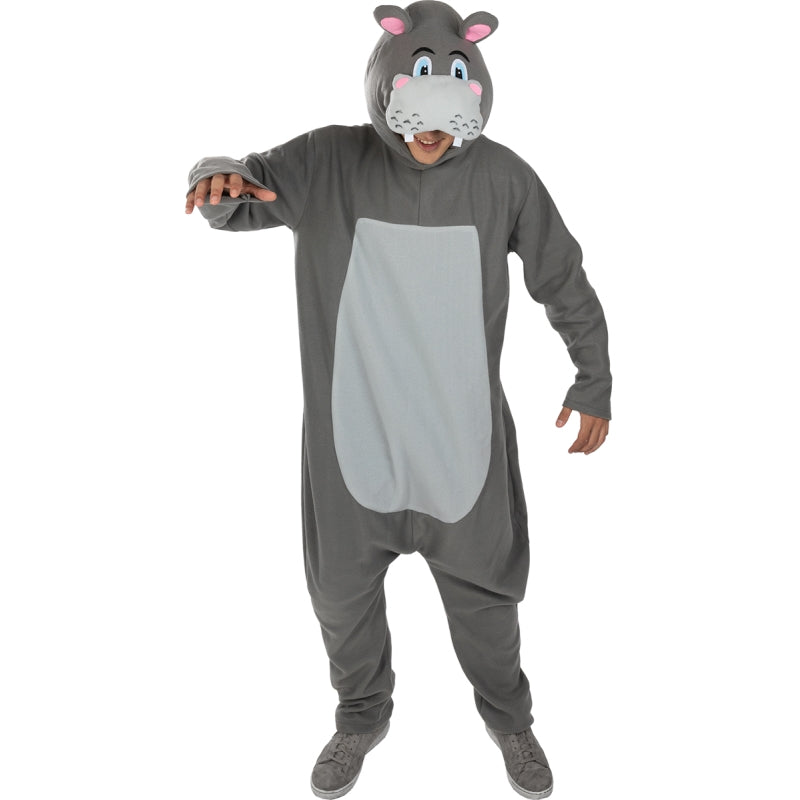 Disfraz de Hipopótamo Gris adulto unisex Bis