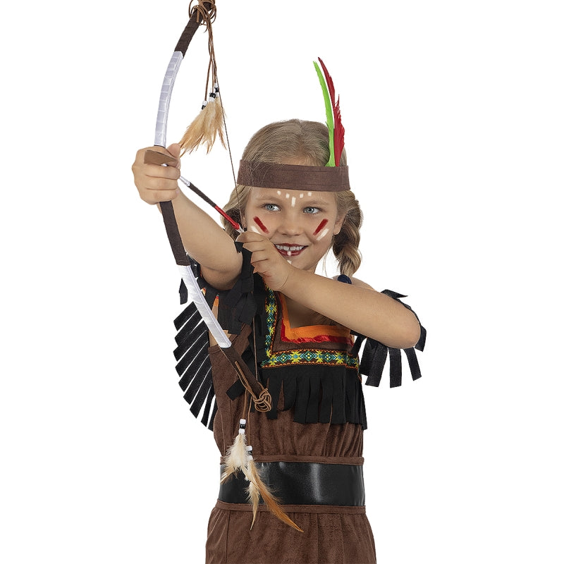 Disfraz de India Deluxe para niña Detalle