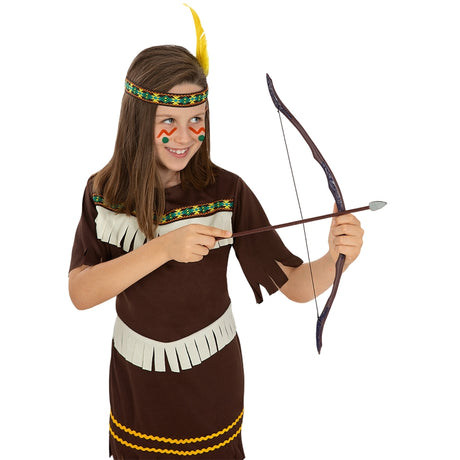 Disfraz de India  Tradicional para niña Detalle