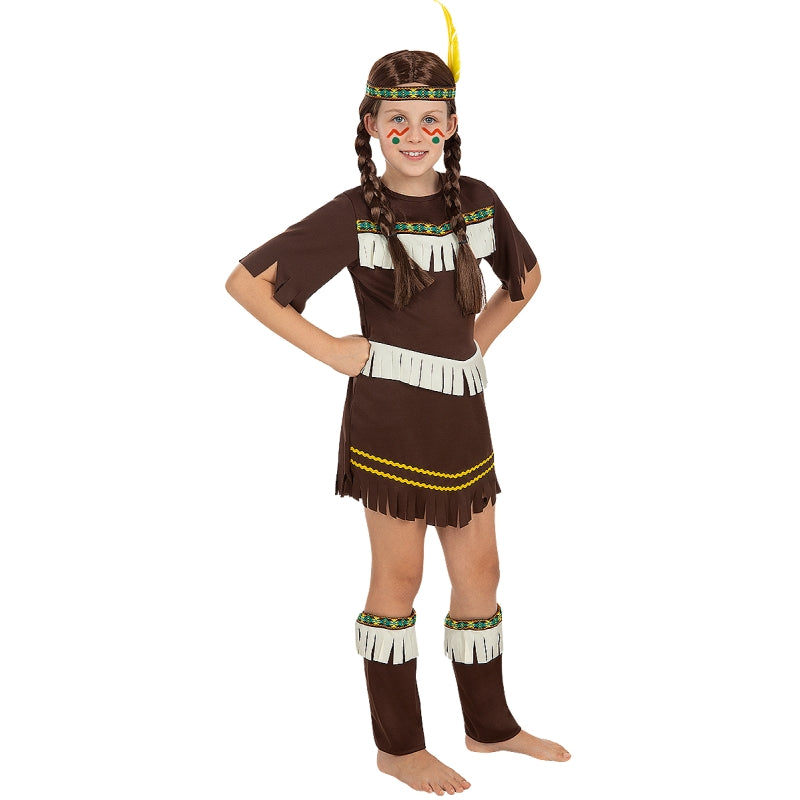 Disfraz de India Tradicional para niña Perfil