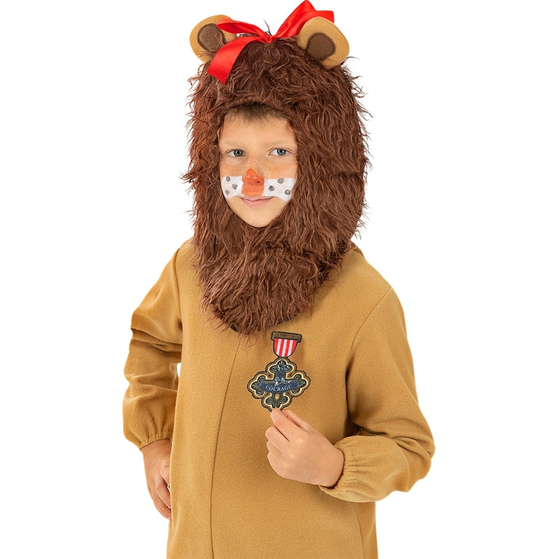 Disfraz de León - El Mago de Oz para niño Detalle