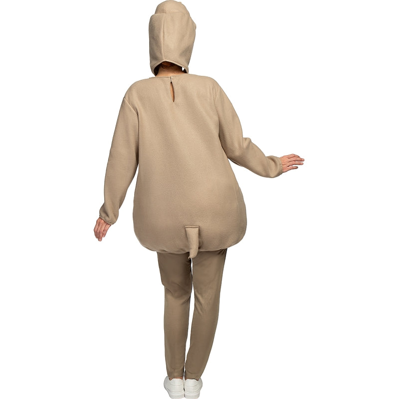 Disfraz de Gloria Hipopótamo Película Madagascar adulto unisex Espalda