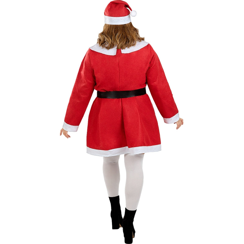 Disfraz de Mamá Noel Tradicional para mujer Espalda Bis