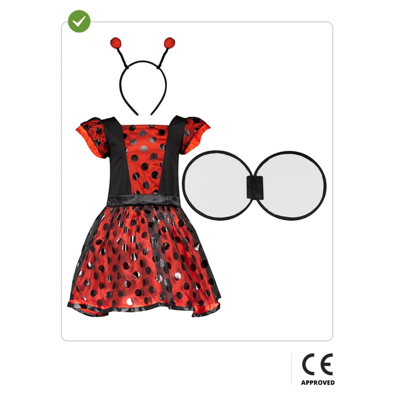 Disfraz de Mariquita Silvestre para niña Contenido