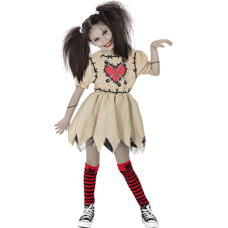 Disfraz de Muñeca Ritual Vudú para niña