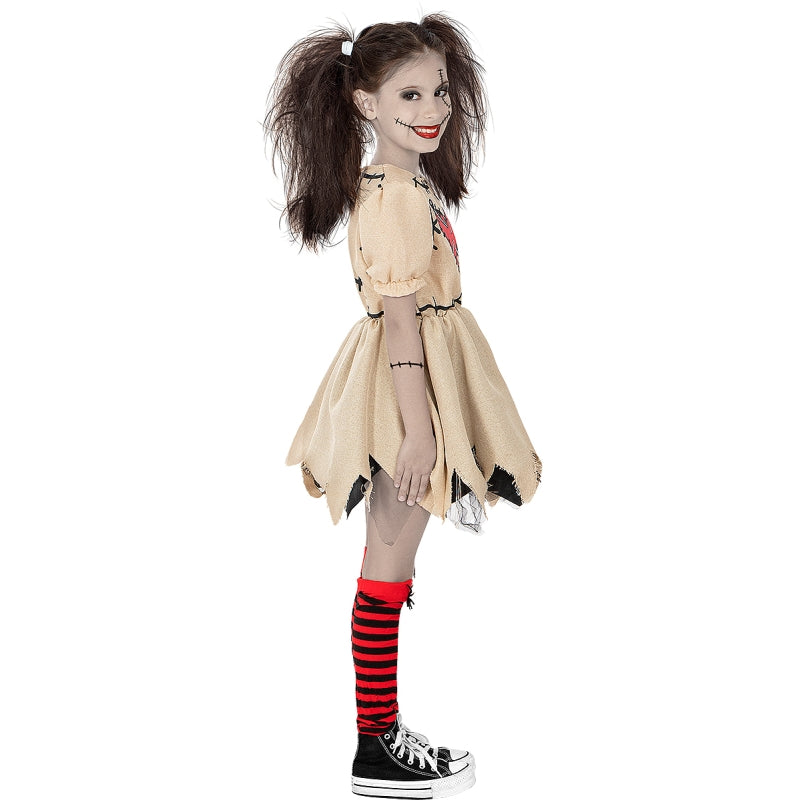 Disfraz de Muñeca Ritual Vudú para niña Perfil