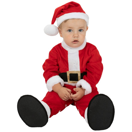 Disfraz de Papá Noel Deluxe para bebé