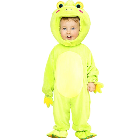 Disfraz de Rana Saltarina para bebé Bis