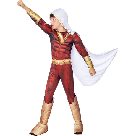 Disfraz de Shazam para niño Perfil