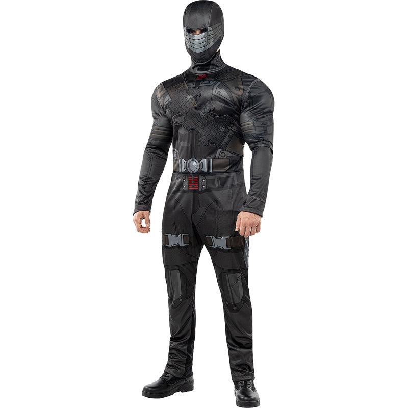 Disfraz de Snake Eyes de Gi Joe para hombre Bis