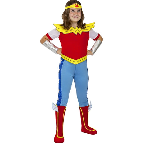 Disfraz de Wonder Woman DC Super Hero Girls para niña