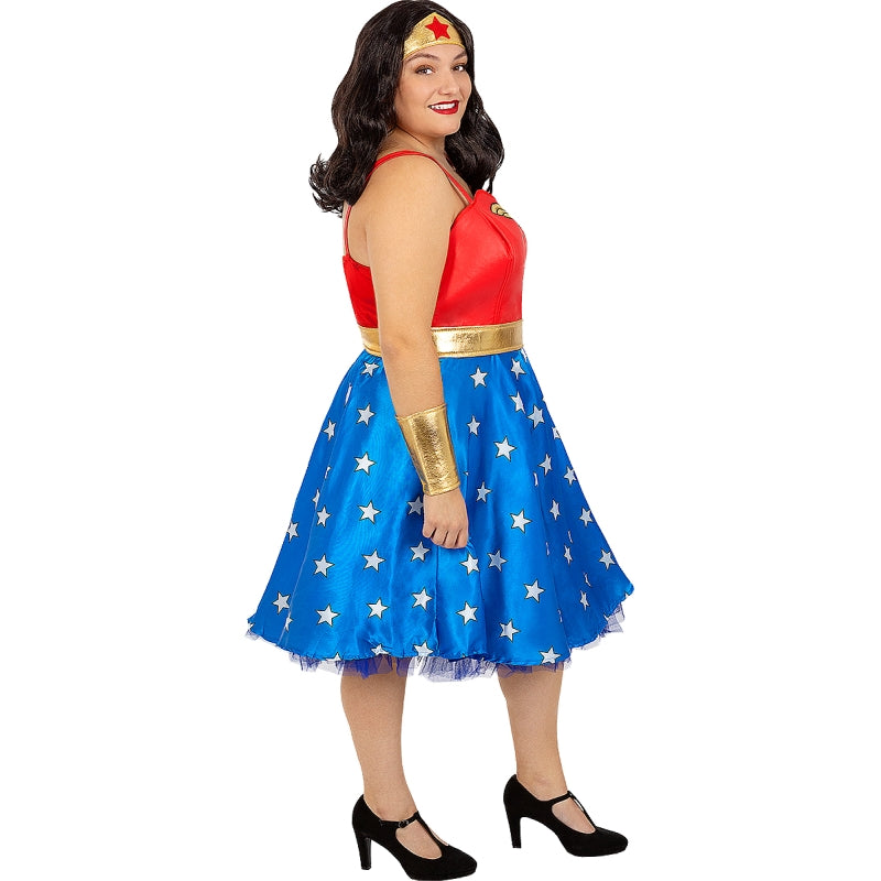Disfraz de Wonder Woman Clásico para mujer Perfil Talla Grande
