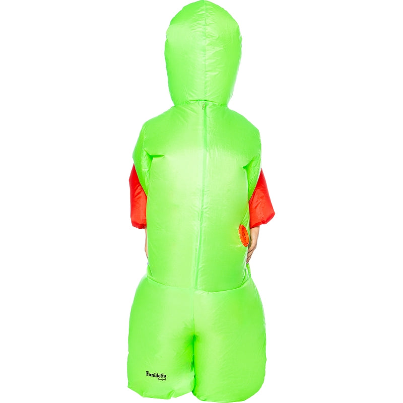 Disfraz de Alienígena hinchable infantil Espalda