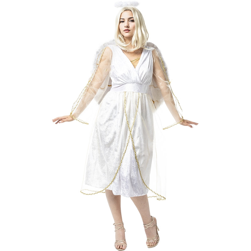 Disfraz de Ángel Deluxe para mujer Bis