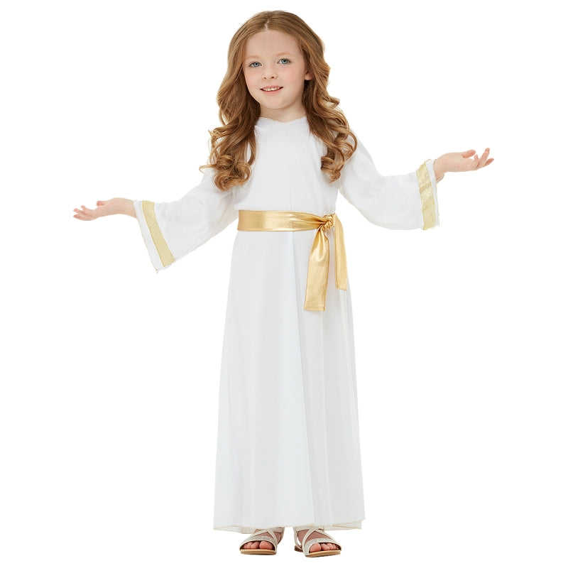Disfraz de Ángel Blanco infantil Detalle Bis