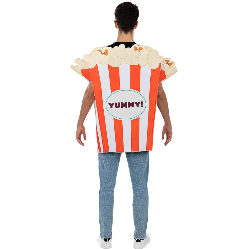 Disfraz de Bolsa de Palomitas adulto unisex Espalda