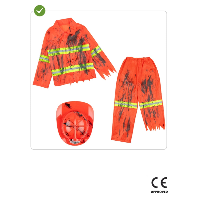 Costume da Pompiere Zombie per bambino