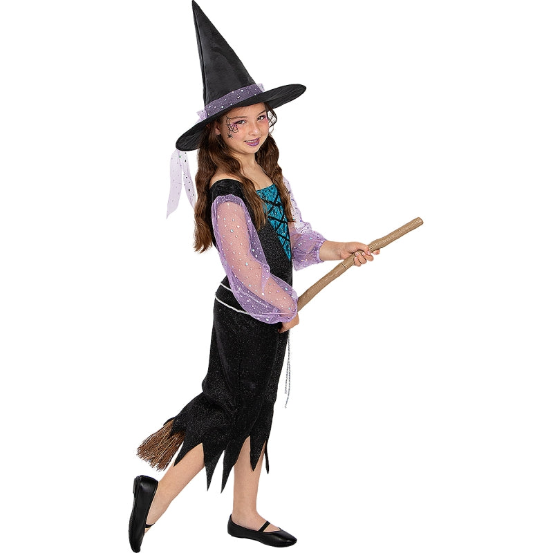 Disfraz de Bruja Clásica para niña Perfil