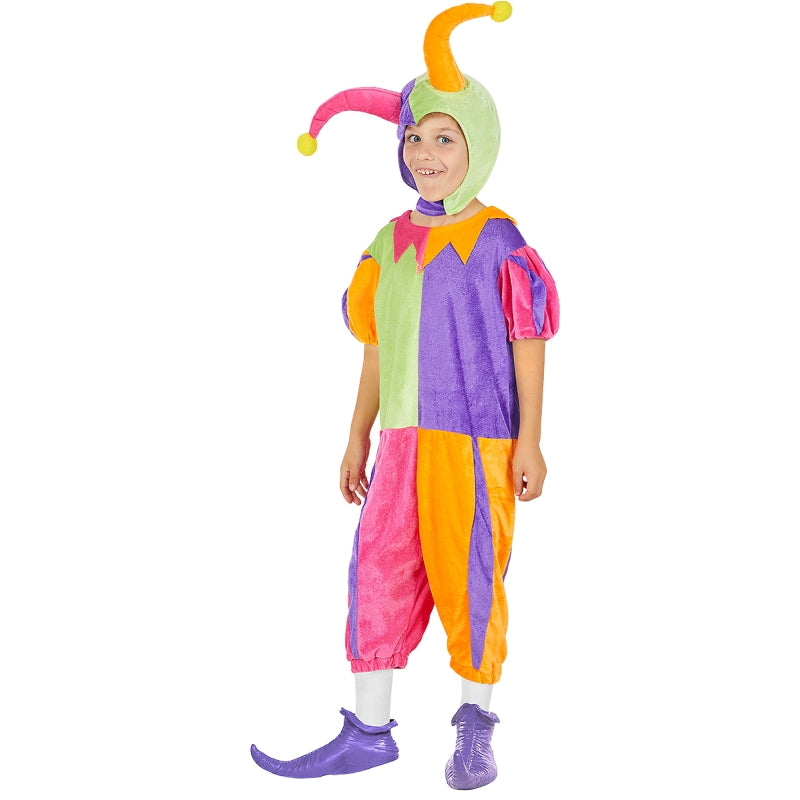 Disfraz de Bufón para niño Bis