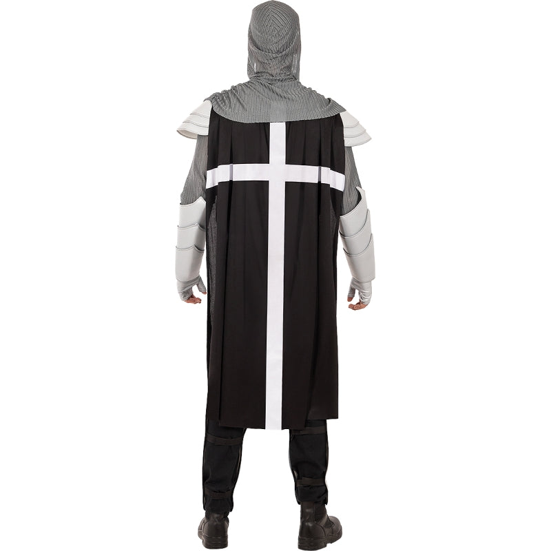 Disfraz de Caballero Medieval Deluxe para hombre Espalda