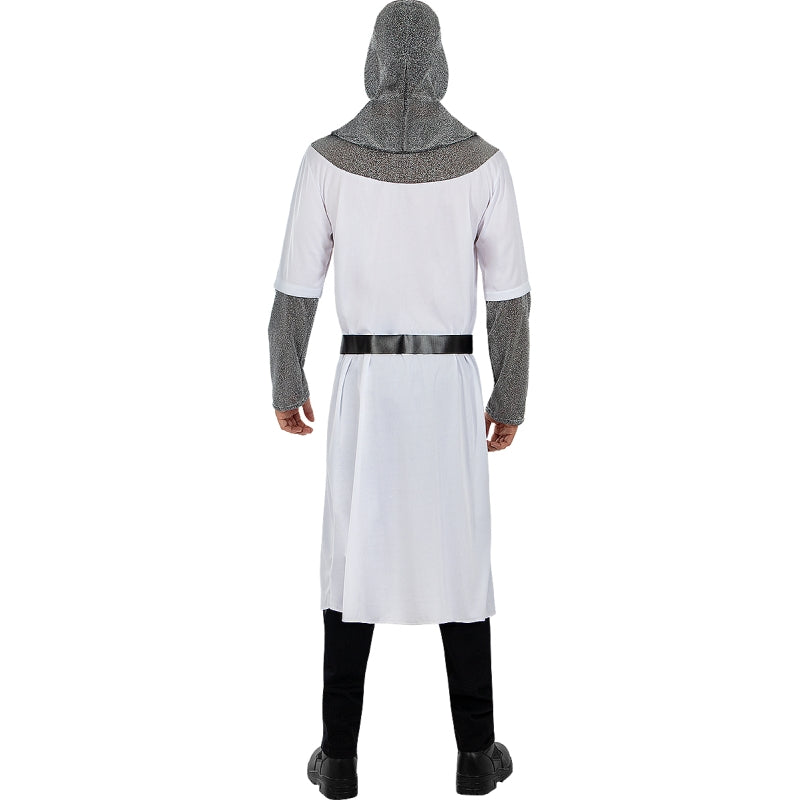 Disfraz de Caballero Templario para hombre Espalda