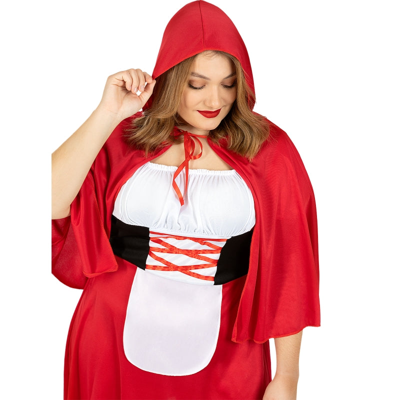 Disfraz de Caperucita Roja Clásica para mujer Detalle