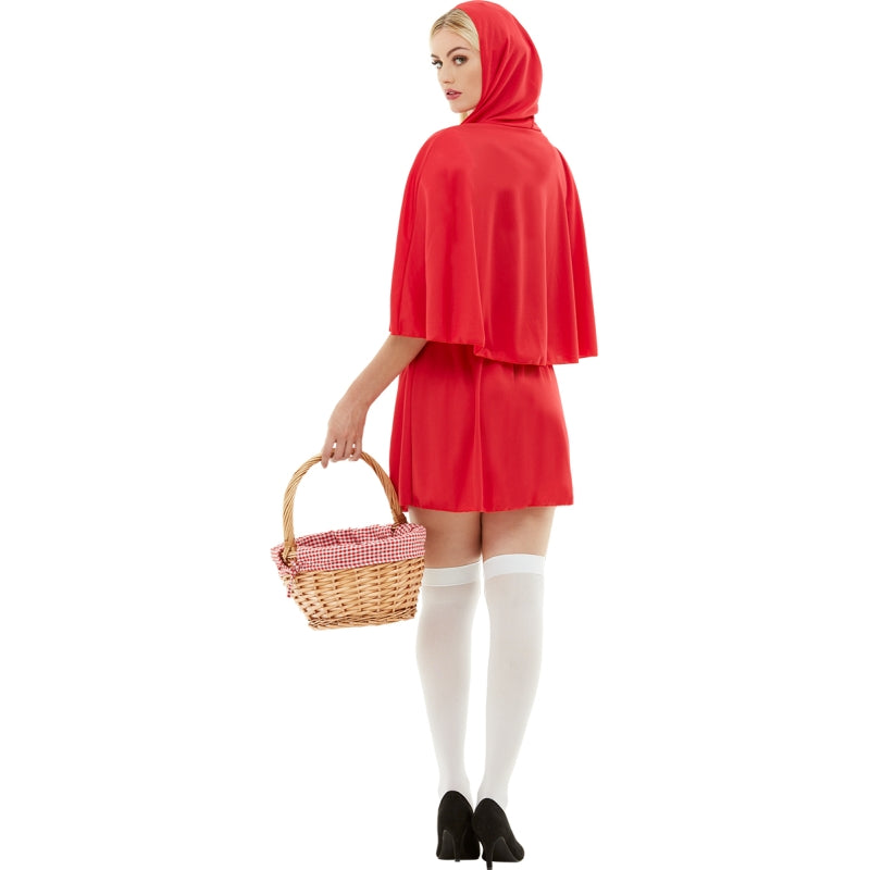 Disfraz de Caperucita Roja Clásica para mujer Espalda