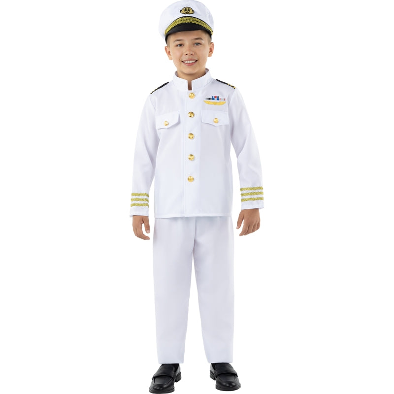 Disfraz de Capitán de la Marina para niño