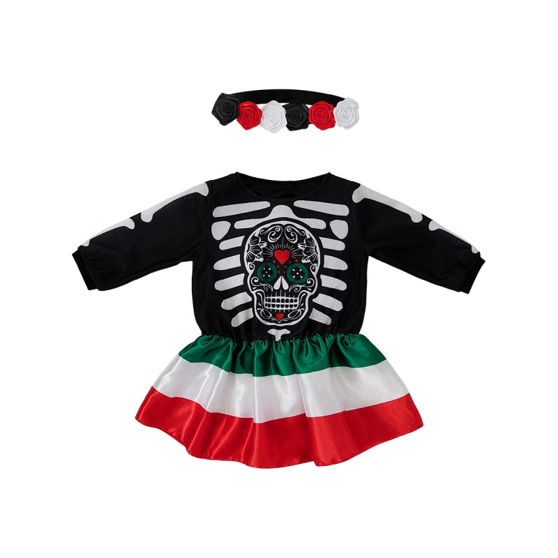 Disfraz de Catrina Valentina para bebé Contenido