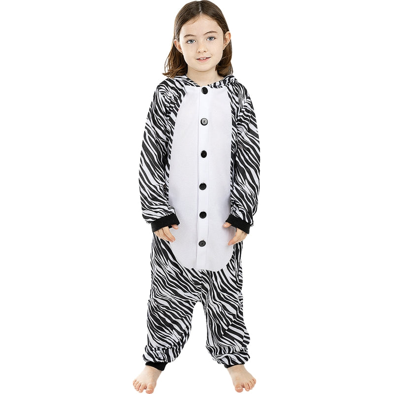Disfraz de Cebra Onesie infantil Detalle