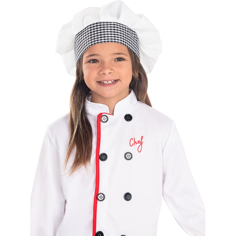 Disfraz de Cocinero Profesional infantil Detalle