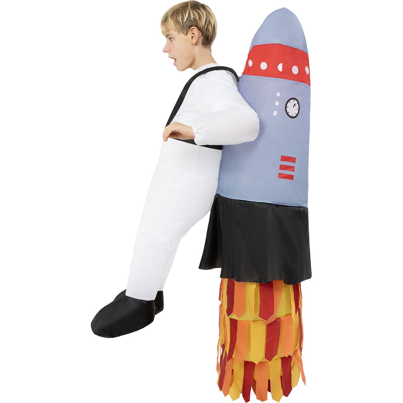 Disfraz de Cohete Hinchable infantil Perfil