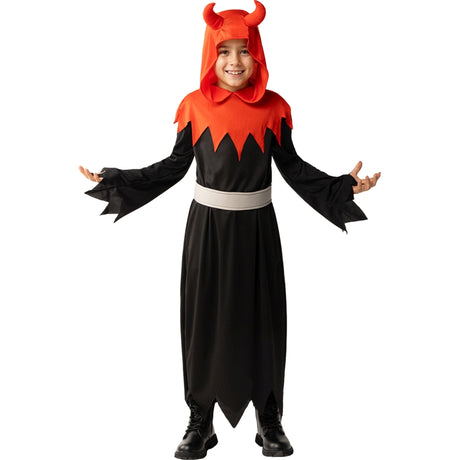Disfraz de Demonio Sectario para niño Bis