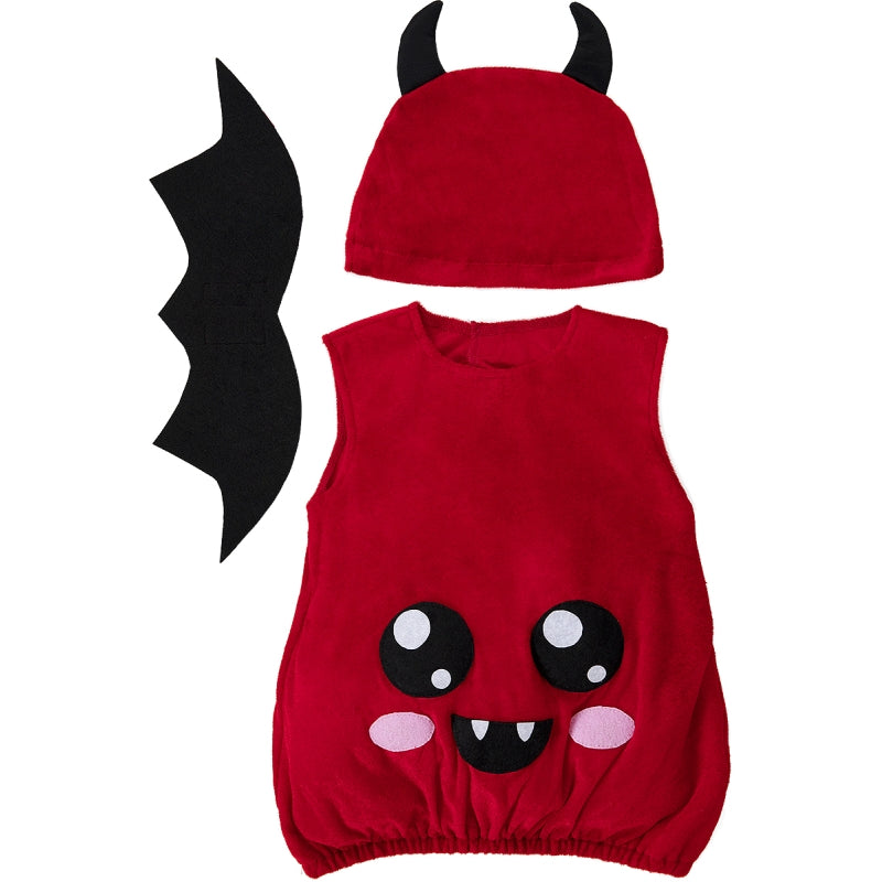 Disfraz de Diablo con ojos para niño Contenido