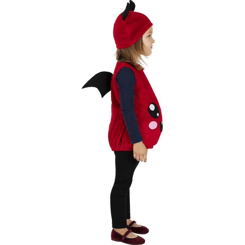 Disfraz de Diablo con ojos para niño Perfil