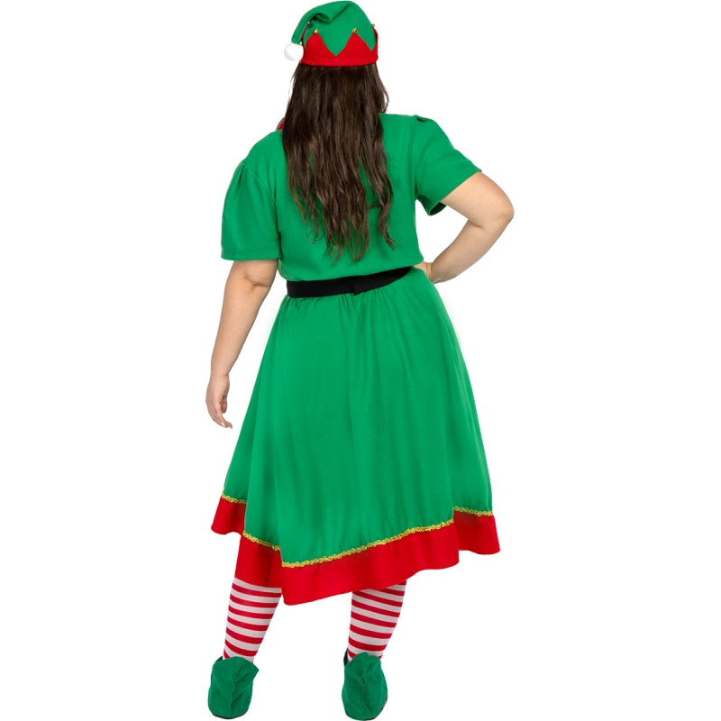 Disfraz de Elfa Clásica para mujer Espalda Bis