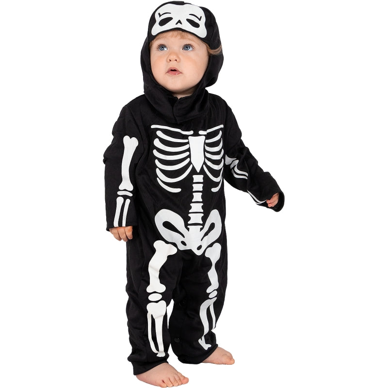 Disfraz de Esqueleto Tenebroso para bebé Perfil