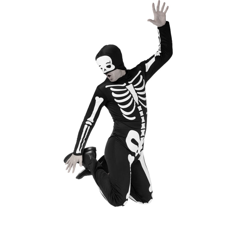 Disfraz de Esqueleto Clásico para hombre Detalle