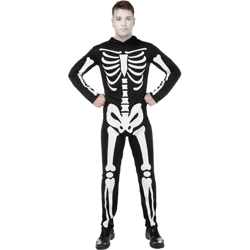 Disfraz de Esqueleto Clásico para hombre Bis
