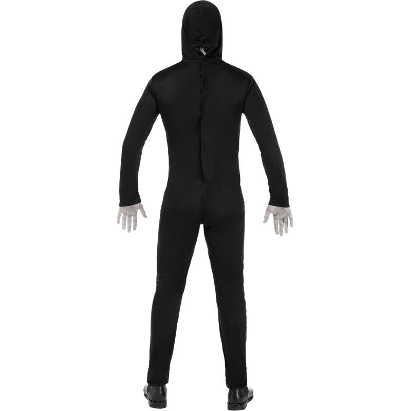 Disfraz de Esqueleto Clásico para hombre Espalda