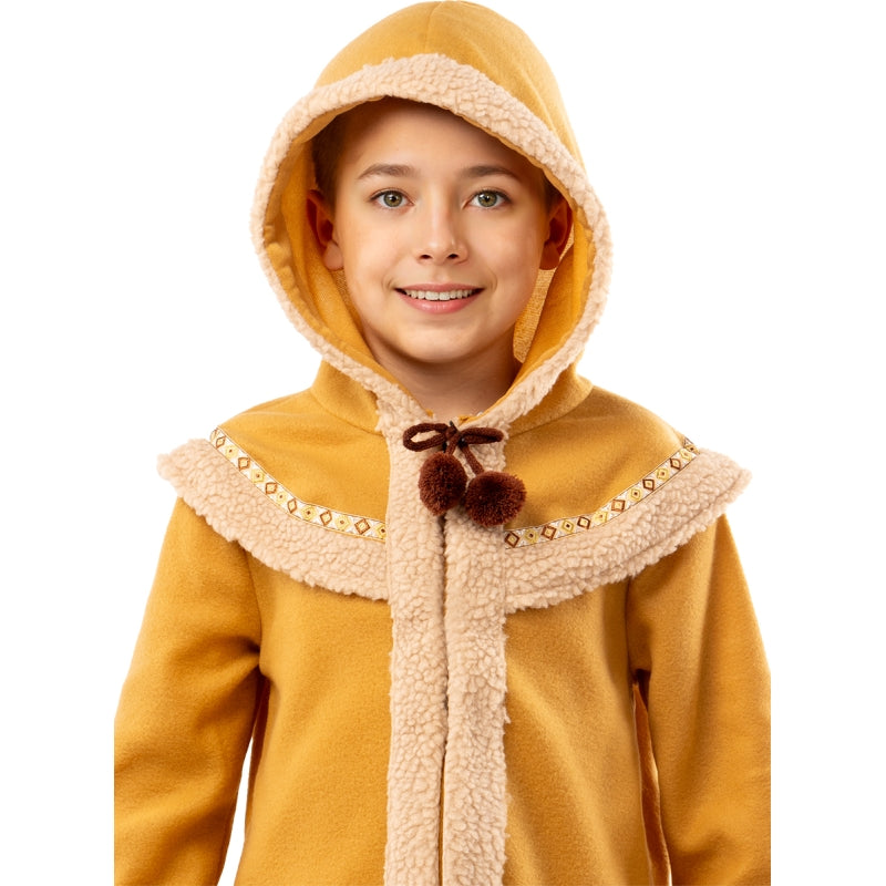 Disfraz de Esquimal Polo Norte para niño Detalle