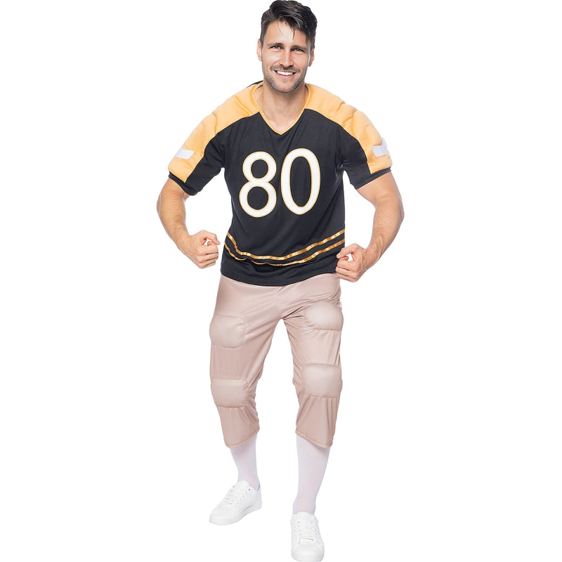 Disfraz de Fútbol Americano Musculoso para hombre Detalle
