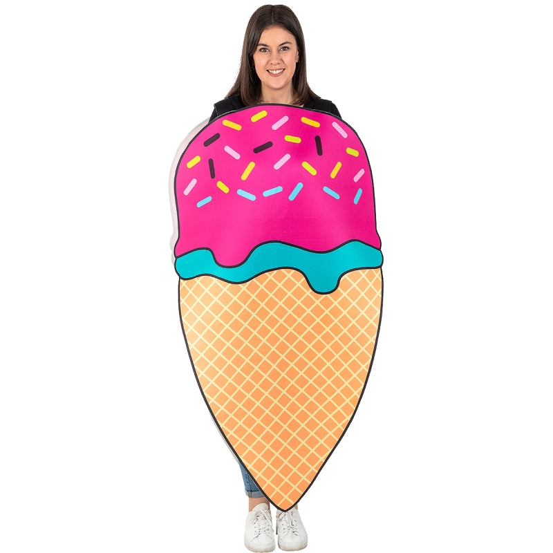 Disfraz de Helado de Fresa adulto unisex Bis