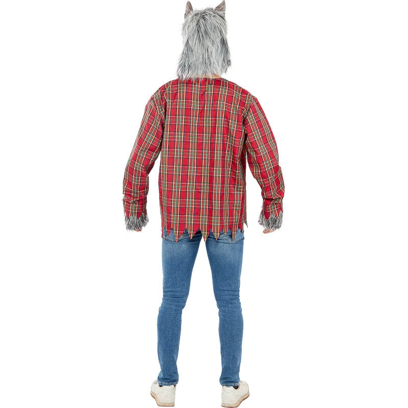 Disfraz de Hombre Lobo para hombre Espalda