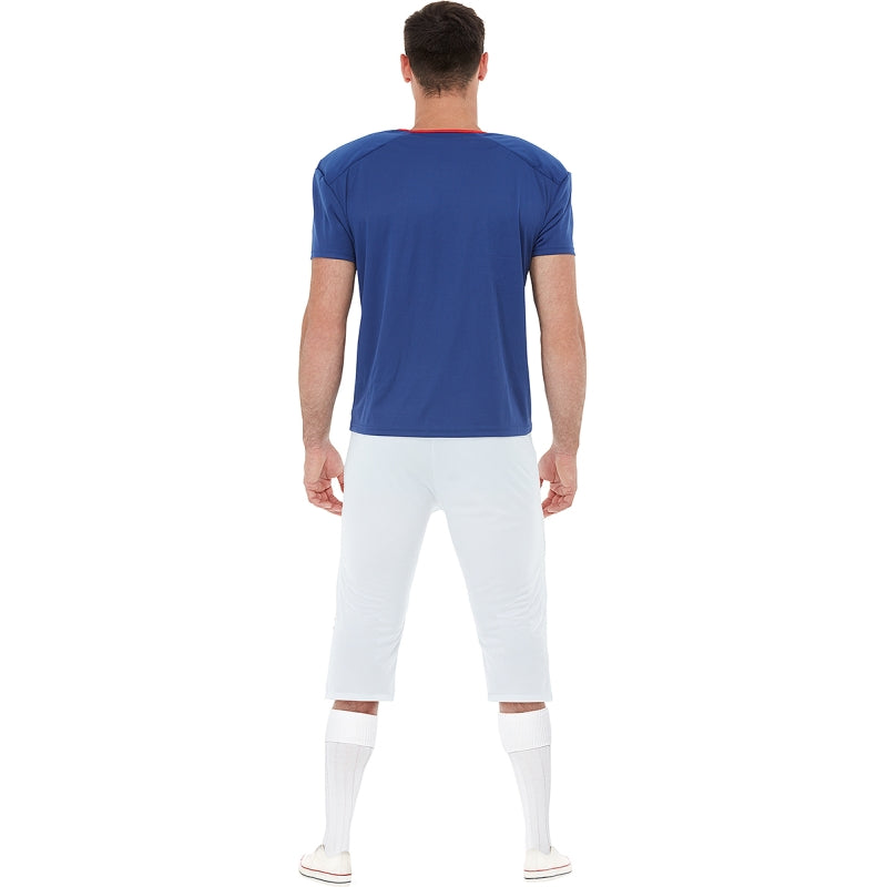 Disfraz de Jugador Rugby Universitario para hombre Espalda