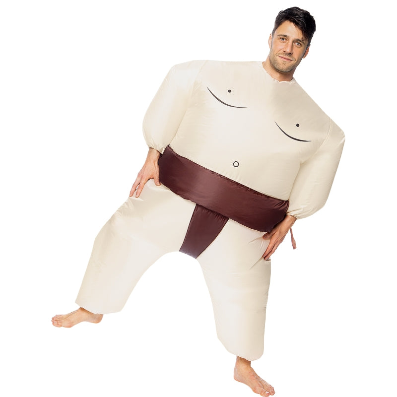 Disfraz de Guerrero Sumo Hinchable adulto unisex Bis 2
