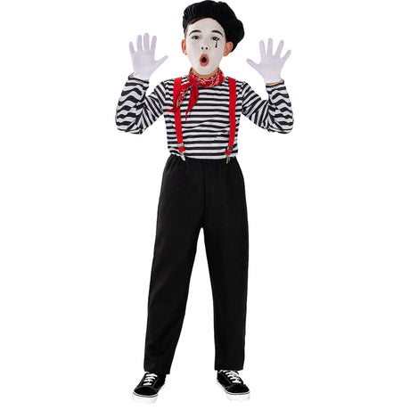 Disfraz de Mimo para niño